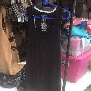 Max Azria Miley Cyrus black tank top